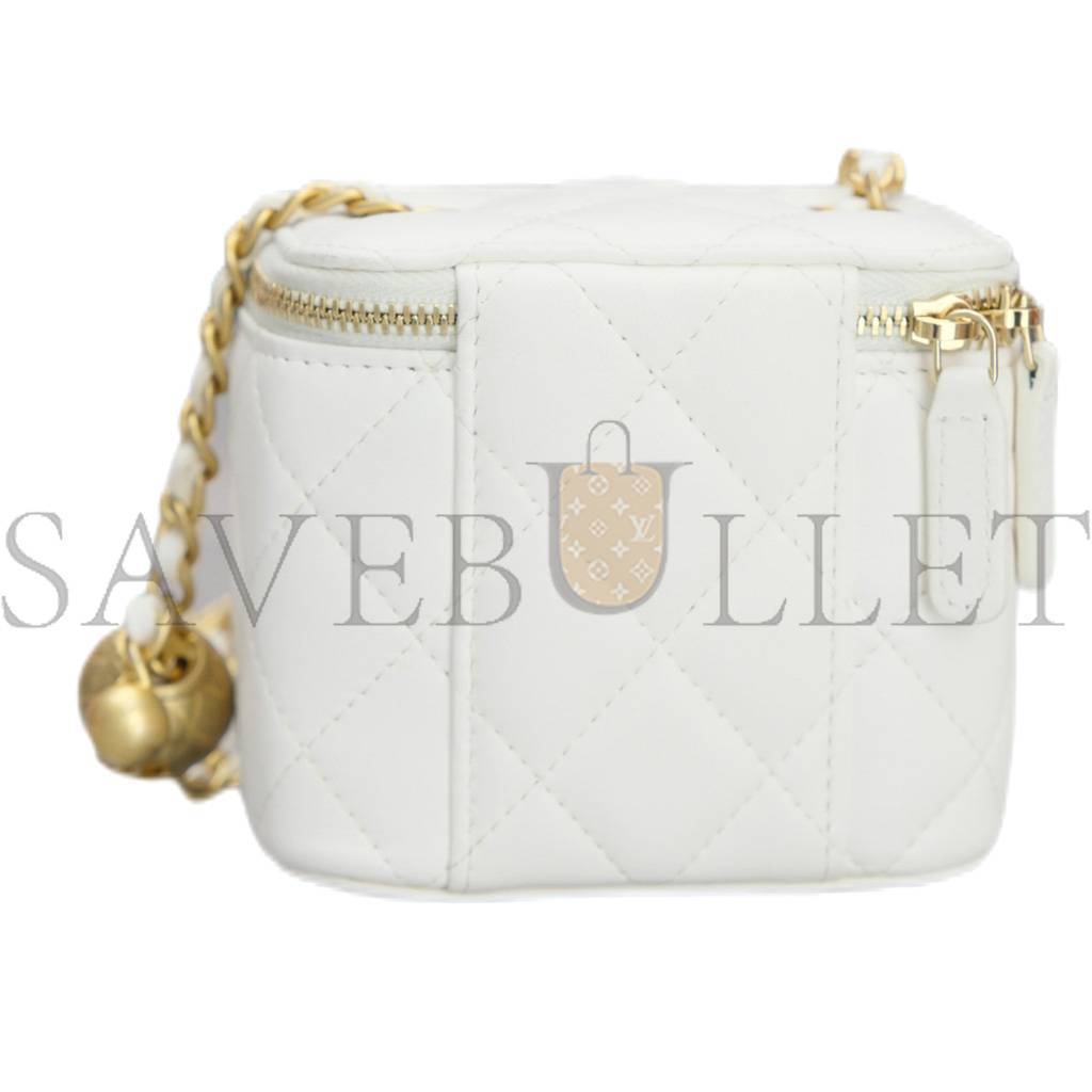 CHANEL MASTER SMALL VANITY WITH CHAIN AP1447  (11*8.5*7cm)